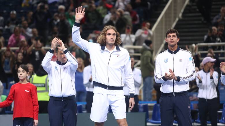 Στέφανος Τσιτσιπάς:  Νίκη επί του Αντράντε - Έστειλε την Ελλάδα στο World Group I του Davis Cup