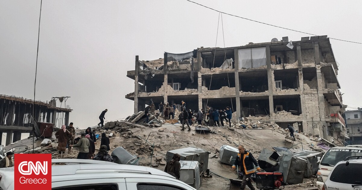 Σεισμός στην Τουρκία και τη Συρία: Νέα δόνηση 7,5 Ρίχτερ – Πάνω από 1.300 νεκροί