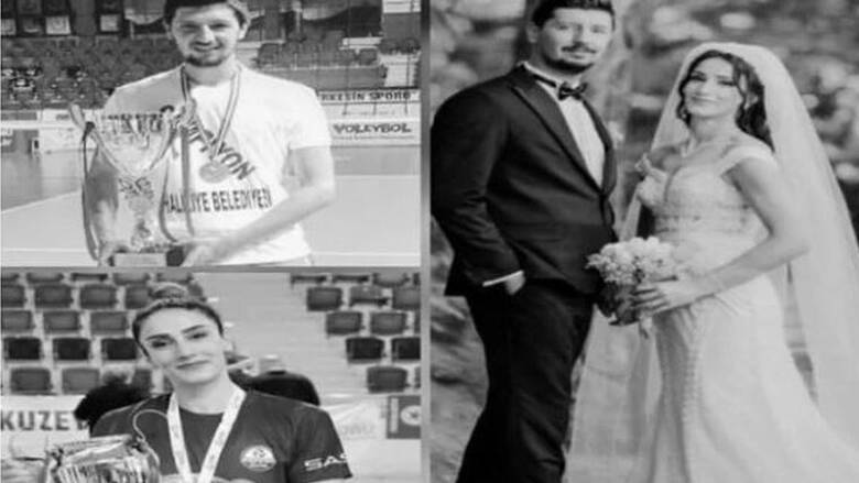 Σεισμός στην Τουρκία: Νεκρό ζευγάρι αθλητών του βόλεϊ στην Καχραμανμάρας
