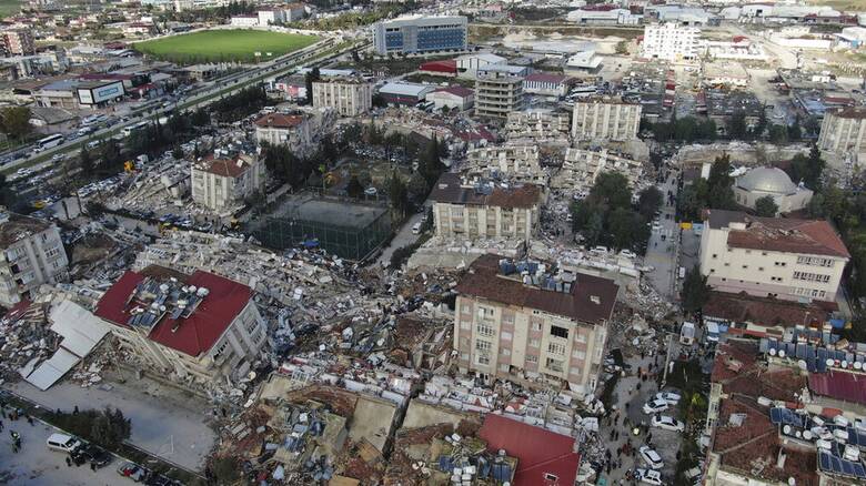Σεισμός Τουρκία: Ισοπεδώθηκε σχεδόν ολόκληρη πόλη - Το μέγεθος της καταστροφής από drone