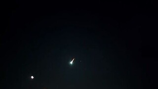 Εντυπωσιακές εικόνες: Αστεροειδής εξερράγη πάνω από τη Μάγχη