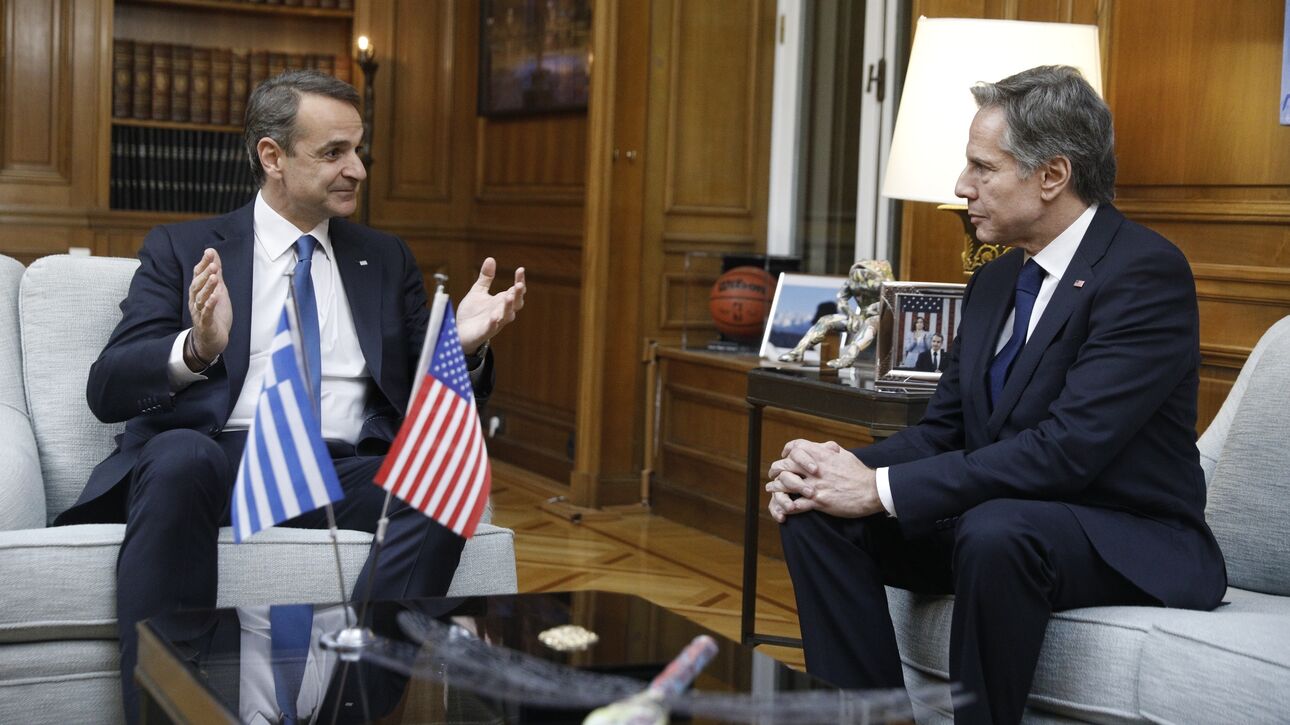 Στέιτ Ντιπάρτμεντ: «Η ισχυρή σχέση ΗΠΑ-Ελλάδας» επιβεβαιώθηκε στη συνάντηση Μπλίνκεν-Μητσοτάκη