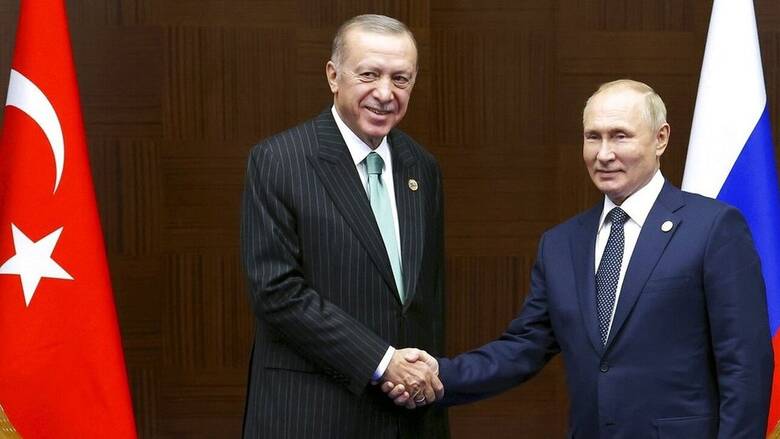 Ευχές Πούτιν στα γενέθλια Ερντογάν: «Φίλε μου, μαζί συνεχίσουμε τα κοινά μας σχέδια»