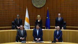 Κύπρος: Ενός λεπτού σιγή στο πρώτο υπουργικό συμβούλιο της νέας κυβέρνησης Χριστοδουλίδη