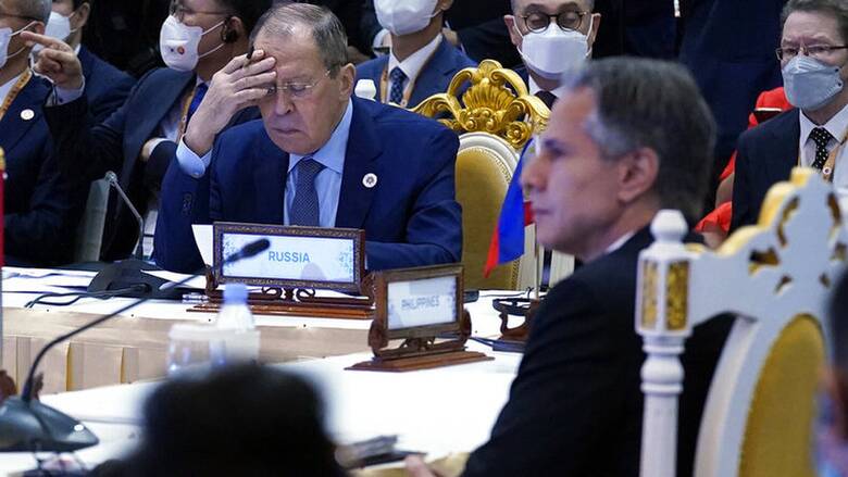 Μπλίνκεν - Λαβρόφ: Ανταλλάσσουν κατηγορίες μετά τη συνάντησή τους στη G20