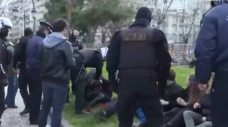 Θεσσαλονίκη: Συνελήφθησαν Τρεμόπουλος και άλλοι 13 σε κινητοποίηση κατά της κοπής δέντρων