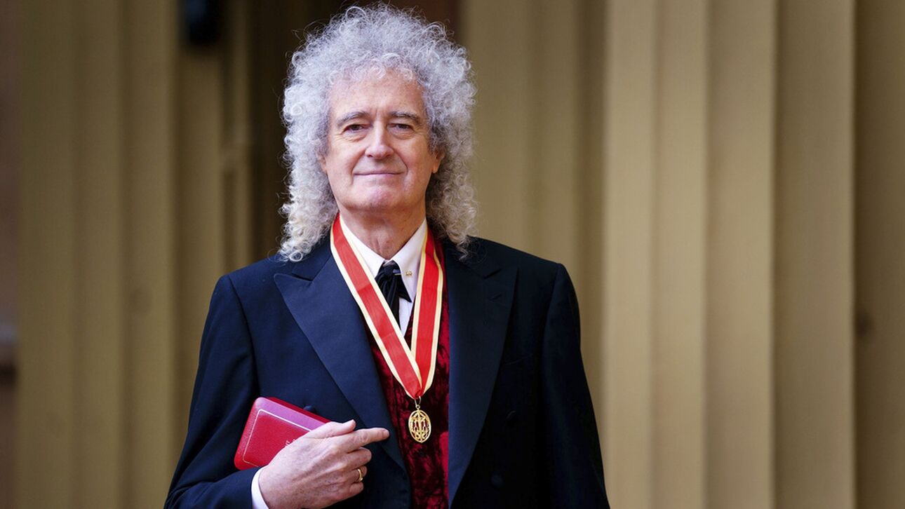 Ο Μπράιαν Μέι, θρυλικός κιθαρίστας των Queen, είναι πλέον «ιππότης»