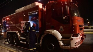 Ίλιον: Φωτιά σε δώμα - Απεγκλωβίστηκαν οι ένοικοι, τραυματίστηκε αστυνομικός