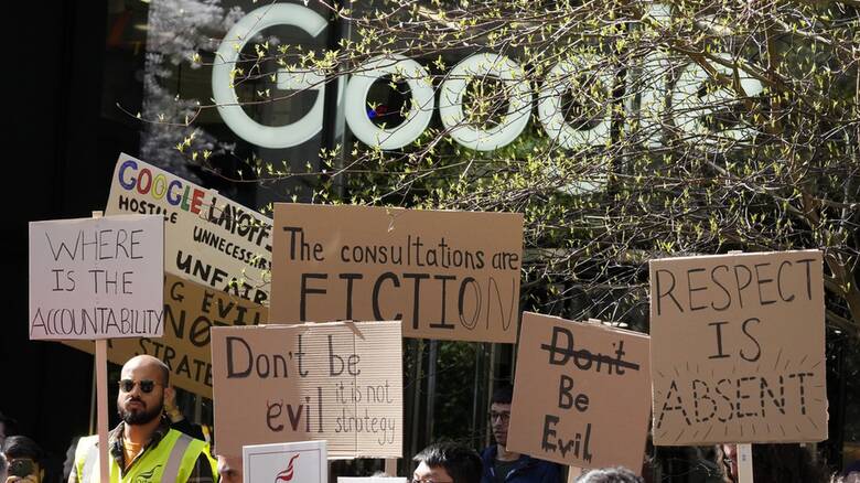 Στάση εργασίας στη Google της Βρετανίας για τις 12.000 απολύσεις