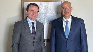 Συνάντηση Δένδια με τον πρωθυπουργό του Κοσόβου