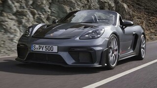 H Porsche 718 Spyder RS κλείνει τον κύκλο των κινητήρων βενζίνης