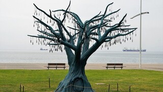 Θεσσαλονίκη: «Άνθισε» το φωτοβολταϊκό δέντρο στη Νέα Παραλία