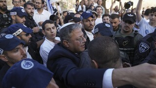 Μεσανατολικό: Σφοδρές αντιδράσεις μετά την επίσκεψη Ισραηλινού υπουργού στην Ιερουσαλήμ