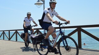 Πιερία: Με ποδήλατα θα περιπολούν το καλοκαίρι οι αστυνομικοί την παραλιακή ζώνη