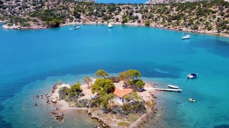 Το νησί «Έρως», ένας επίγειος παράδεισος κοντά στην Αθήνα
