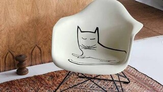 Διαθέσιμη και πάλι η εμβληματική πολυθρόνα από φάιμπεργκλας με τη Steinberg Cat