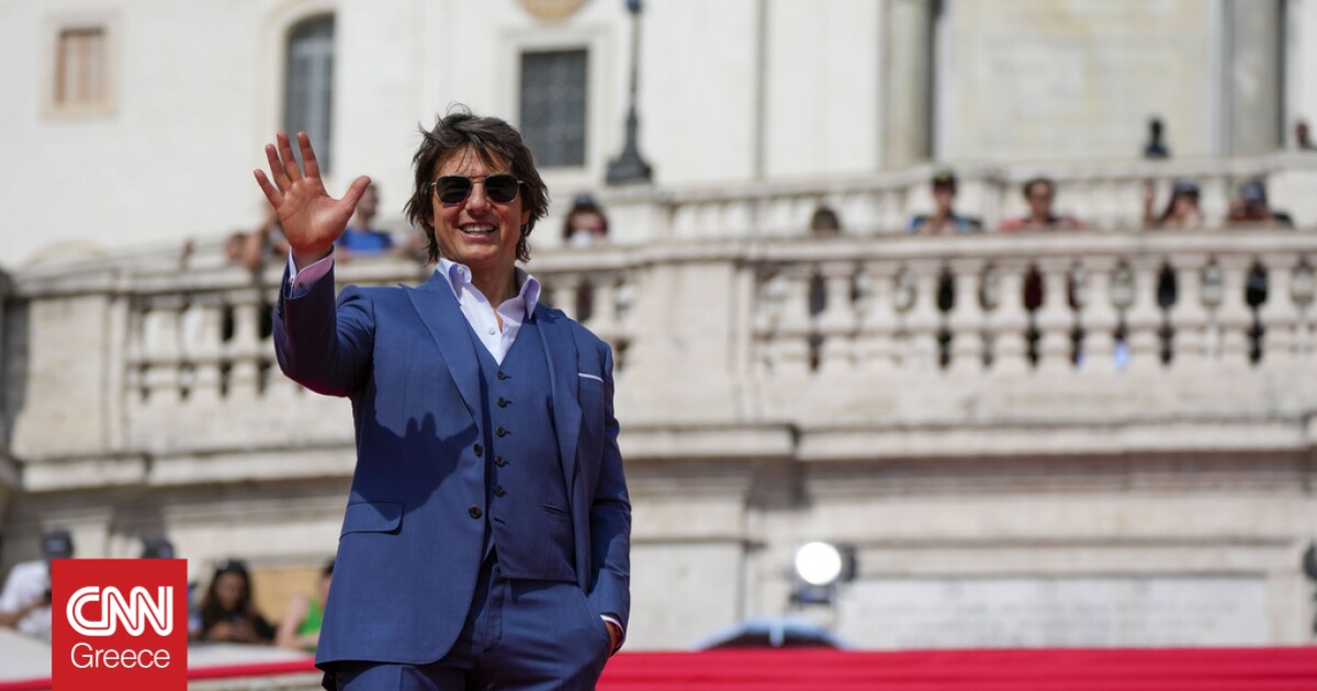 Tom Cruise alla premiere di “Mission: Impossible – Dead Reckoning Part One” a Roma