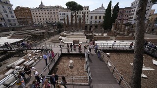 Η πλατεία όπου δολοφονήθηκε ο Ιούλιος Καίσαρας άνοιξε για το κοινό