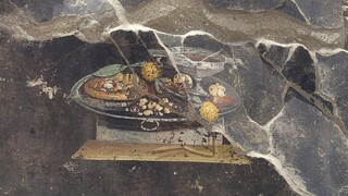 Mία αρχαία τοιχογραφία 2.000 ετών στην Πομπηία δείχνει τον αληθινό πρόδρομο της πίτσας