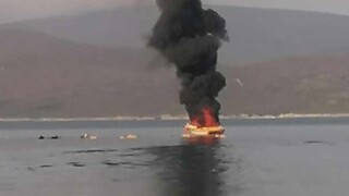 Έκρηξη σε ταχύπλοο σκάφος στο Μαρμάρι Ευβοίας με έναν τραυματία