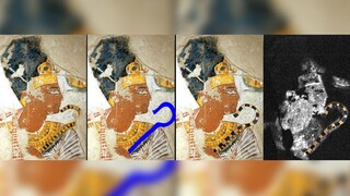 Χημική επεξεργασία αποκαλύπτει κρυμμένες λεπτομέρειες σε αιγυπτιακούς πίνακες