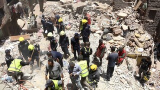 Αίγυπτος: Τουλάχιστον οκτώ νεκροί από κατάρρευση πενταώροφου κτιρίου στο Κάιρο  