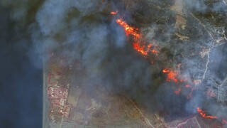 Φωτιά στη Ρόδο: Στάχτη πάνω από 107.000 στρέμματα γης - Ο πρώτος δορυφορικός απολογισμός