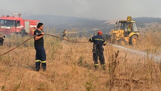Φωτιά στη Μαγνησία: Εκκένωση της περιοχής Καστράκι προς Μικροθήβες