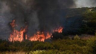 Συνελήφθη οδηγός σε κατάσταση μέθης για τη φωτιά στη Χίο