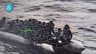 Διάσωση 40 μεταναστών ανοιχτά της Μυτιλήνης – Το βίντεο του λιμενικού
