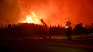 Φωτιά στη Ροδόπη: Νέο 112 για εκκένωση οικισμών
