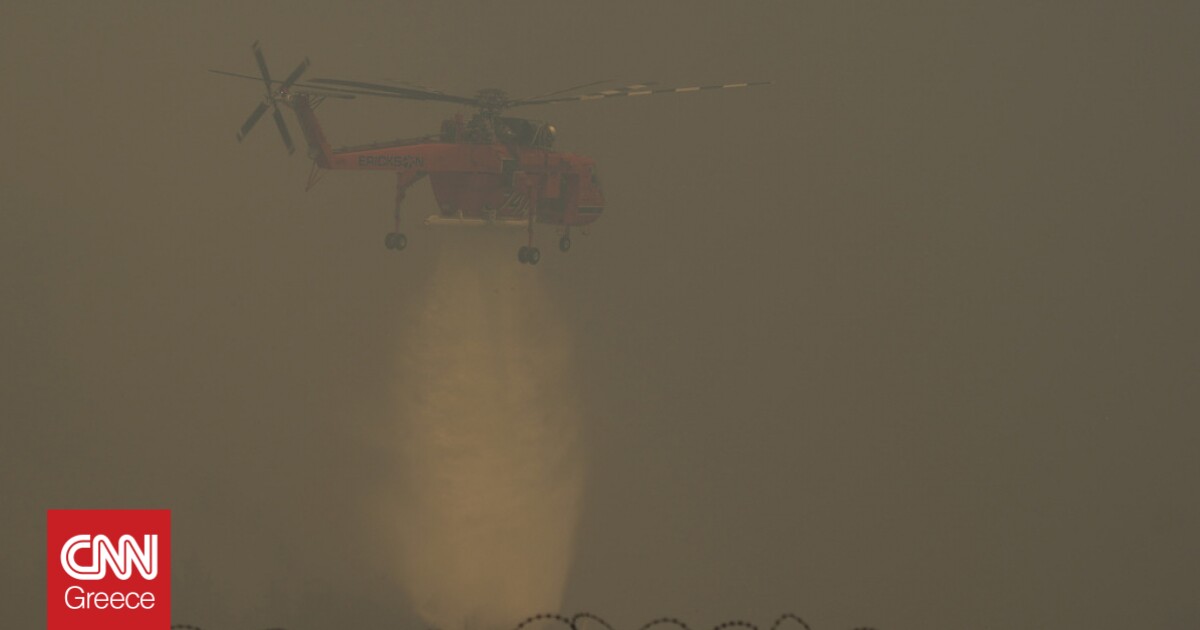 Meteo: Εντυπωσιακό βίντεο καταγράφει στιγμή προς στιγμή την εξέλιξη της φωτιάς στην Πάρνηθα