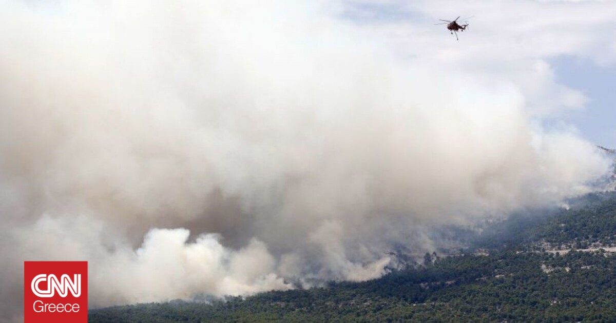 Meteo: Τι είναι το «πυρονέφος» που δημιούργησε η φωτιά στην Πάρνηθα