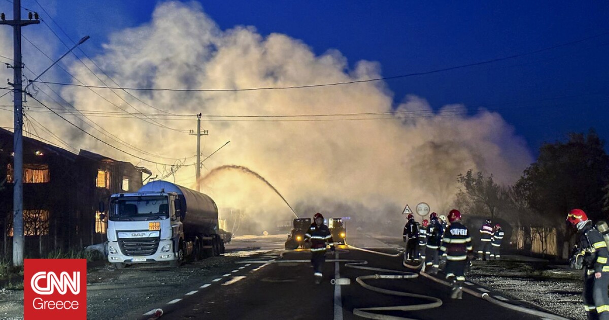 Βουκουρέστι: Εκρήξεις με έναν νεκρό και 33 τραυματίες σε πρατήριο καυσίμων