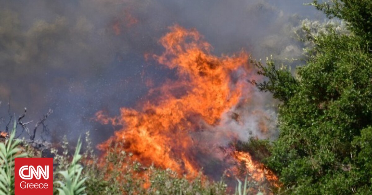 Υψηλός κίνδυνος πυρκαγιάς την Τετάρτη 30 Αυγούστου