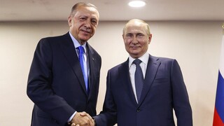 Ρωσία: Συνάντηση Πούτιν - Ερντογάν για τη συμφωνία για τα σιτηρά