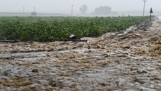 Κακοκαιρία: Το μέγεθος της πλημμύρας στον Θεσσαλικό κάμπο - Δορυφορική εικόνα