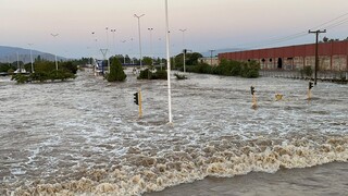 Πλημμύρες στη Θεσσαλία: Οι δρόμοι που παραμένουν κλειστοί στο οδικό δίκτυο