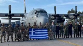 Λιβύη: Νεκρά πέντε μέλη της ελληνικής αποστολής - Στην Ελευσίνα το C-130 με τους τραυματίες
