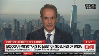 Μητσοτάκης στο CNNi για Τουρκία: Έχουμε διαχρονικές δυσκολίες και μία και μοναδική διαφορά
