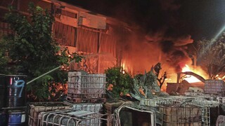 Ανεβαίνει ο αριθμός των θυμάτων από την πυρκαγιά σε εργοστάσιο στην Ταϊβάν - Τουλάχιστον δέκα νεκροί