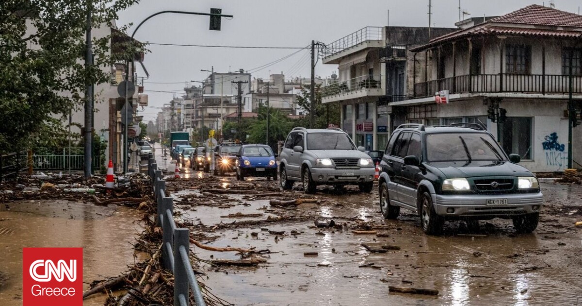 Κακοκαιρία Elias: Απαγόρευση της κυκλοφορίας στο Βόλο – Μήνυμα από το 112