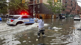 Νέα Υόρκη: «Οι καταρρακτώδεις βροχές είναι η νέα κανονικότητα λόγω της κλιματικής αλλαγής»