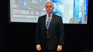 Κωνσταντίνος Κωνσταντινίδης: Πρόεδρος της Παγκόσμιας Επιστημονικής Εταιρείας Ρομποτικής Χειρουργικής