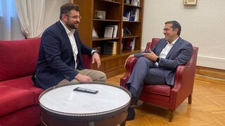 Συνάντηση Τσίπρα - Ζαχαριάδη, ενόψει εκλογών, με το βλέμα στο δήμο της Αθήνας