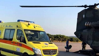 Αεροδιακομιδή από Κρήτη στο ΚΑΤ για 49χρονο - Ακρωτηριάστηκε στο δάκτυλο