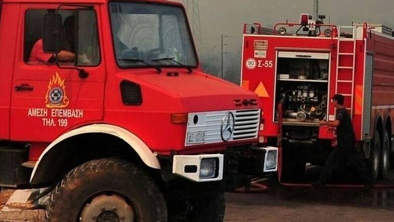 Φωτιά στην Κέρκυρα - Μήνυμα εκκένωσης από το 112