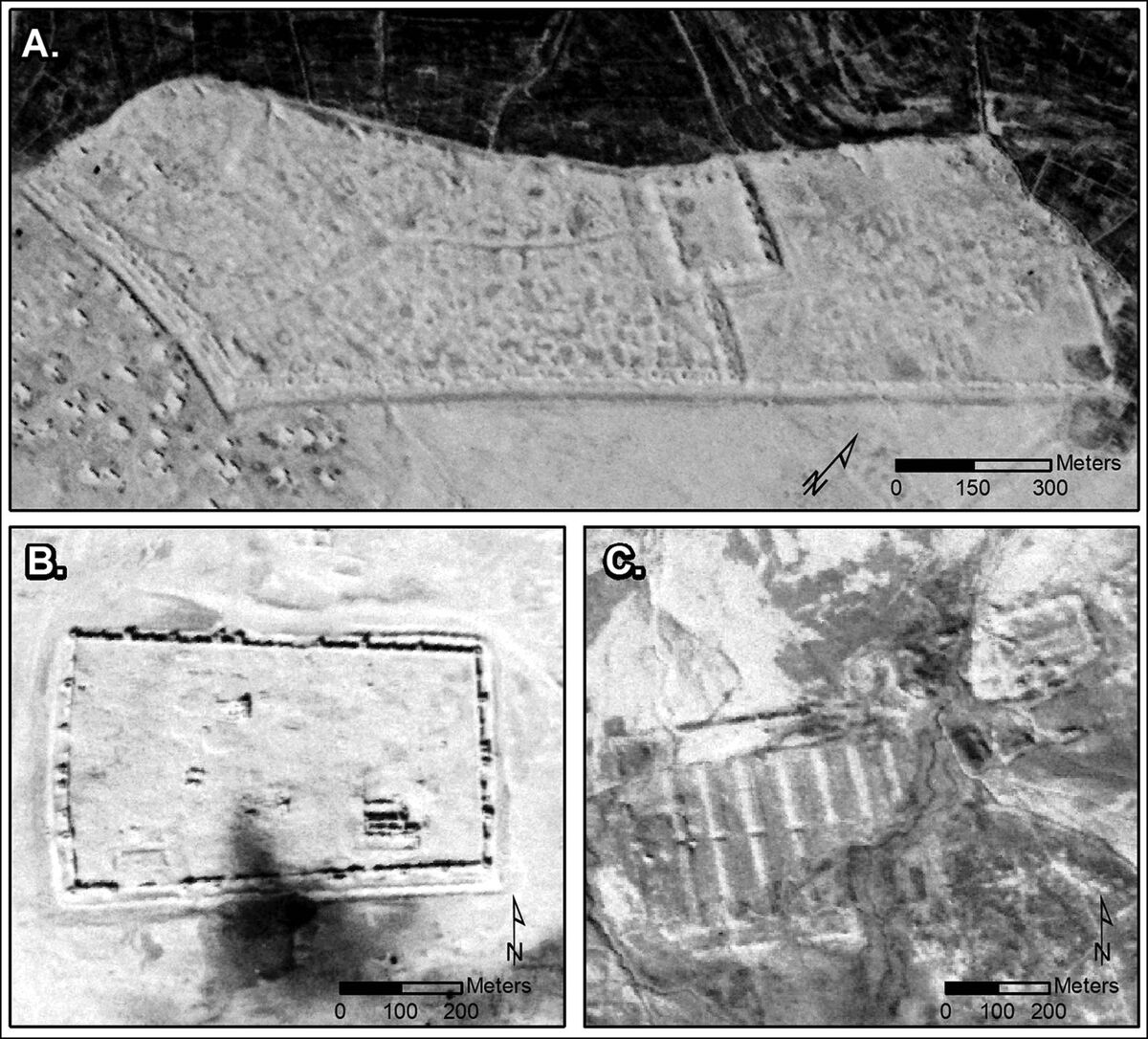 Άγνωστα ρωμαϊκά οχυρά αποκάλυψαν κατασκοπευτικές φωτογραφίες του Ψυχρού Πολέμου