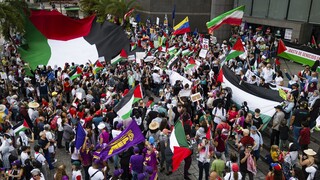 Μέση Ανατολή: Μεγάλες διαδηλώσεις υπέρ των Παλαιστίνιων σε Ευρώπη, Ασία και Λατινική Αμερική   