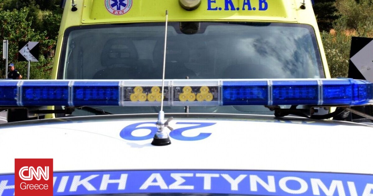 Τροχαίο με δύο τραυματίες στο Ηράκλειο – Μηχανή συγκρούστηκε με ΙΧ